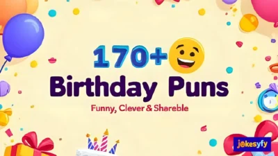 170+ Birthday Puns That Are Funny, Clever & Shareable