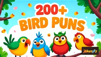 200+ Bird Puns Feathered Jokes That'll Tickle Your Funny Bone 🐦