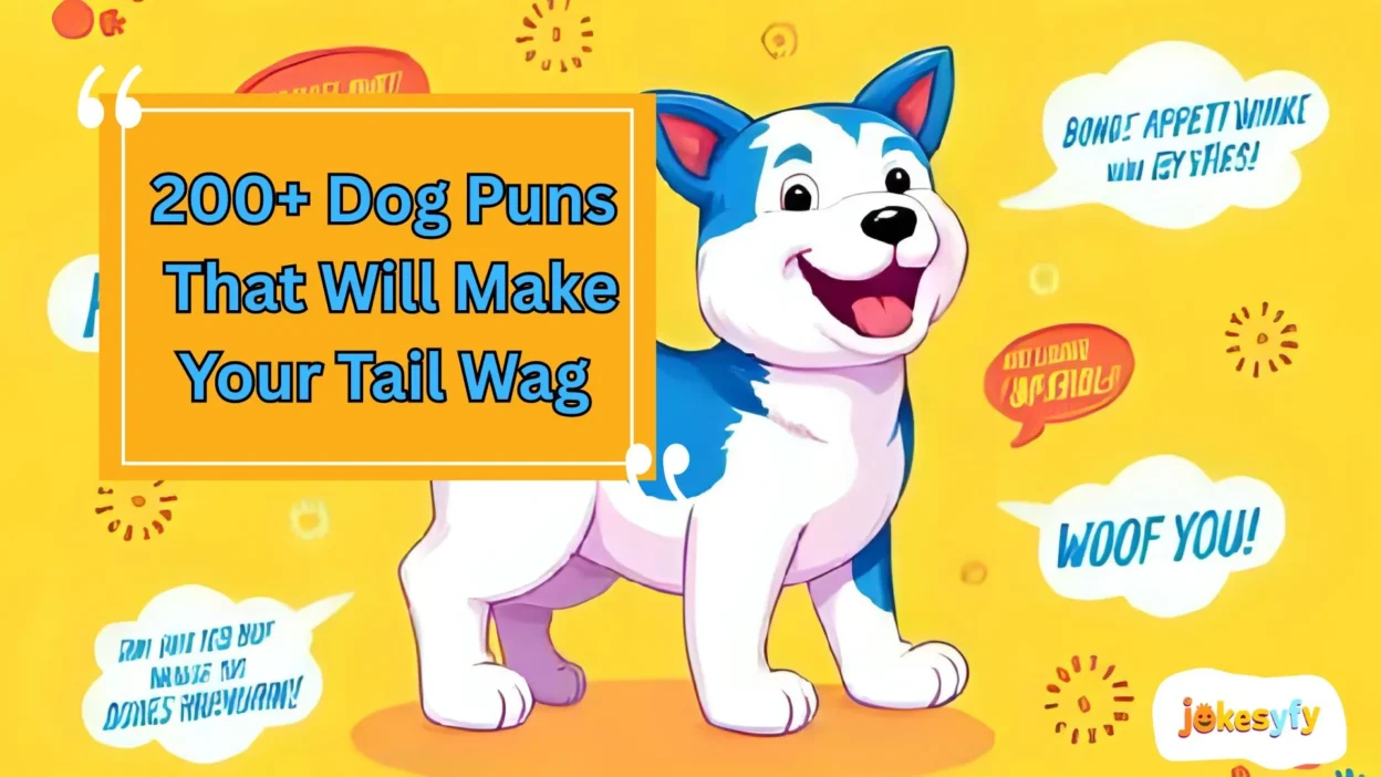 200+ Dog Puns That Will Make Your Tail Wag
