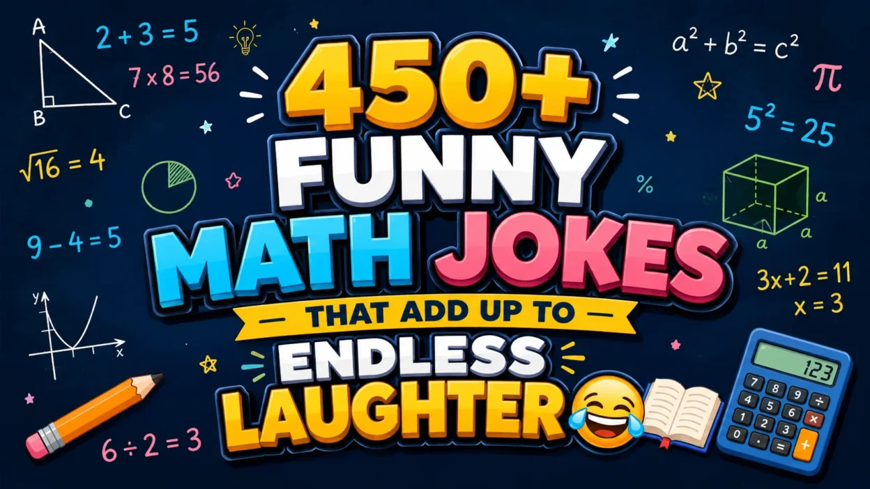 450+ Funny Math Jokes That Add Up to Endless Laughter 😂📚