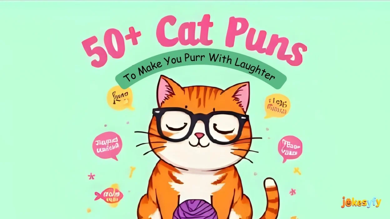 50+ Cat Puns to Make You Purr With Laughter