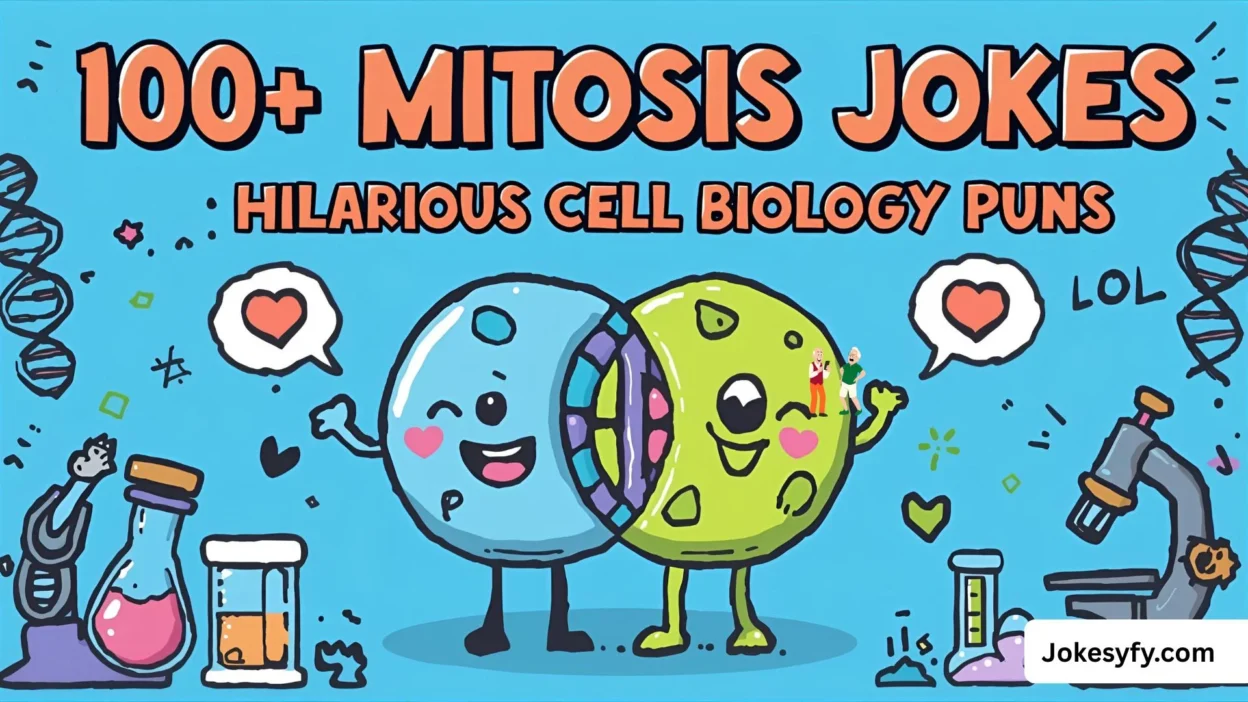 100+ Mitosis Jokes Hilarious Cell Biology Puns