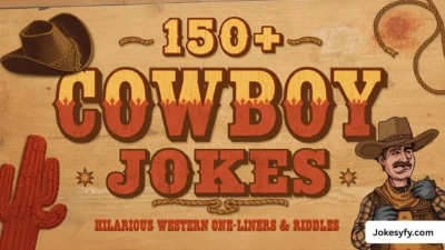 150+ Cowboy Jokes Hilarious Western One-Liners and Riddles