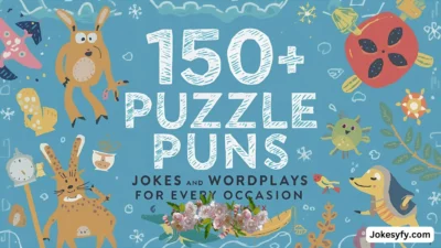 150+ Puzzle Puns Jokes and Wordplays for Every Occasion