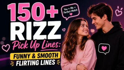 150+ Rizz Pick Up Lines Funny & Smooth Flirting Lines