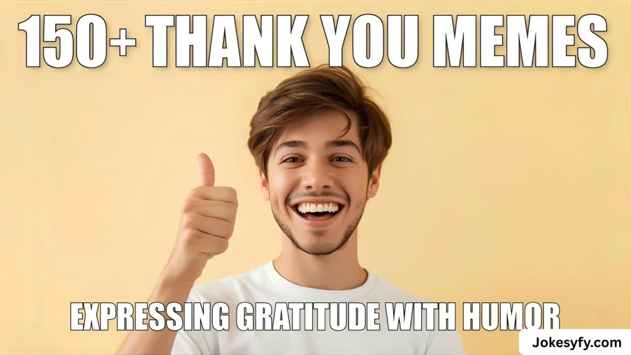 150+ Thank You Memes Expressing Gratitude with Humor 😂