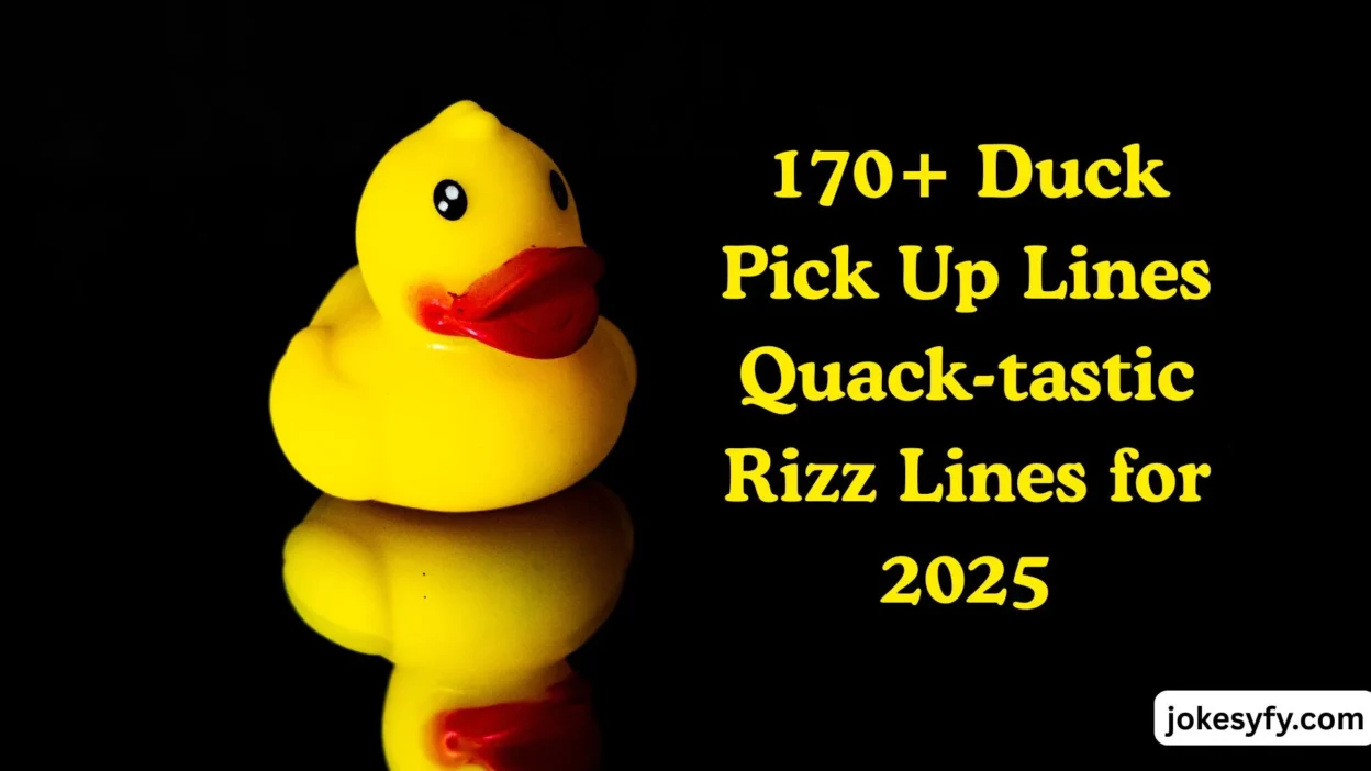 170+ Duck Pick Up Lines Quack-tastic Rizz Lines for 2025 🦆
