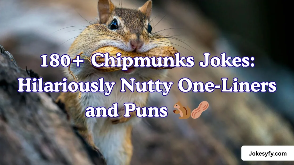 180+ Chipmunks Jokes Hilariously Nutty One-Liners and Puns 🐿️🥜