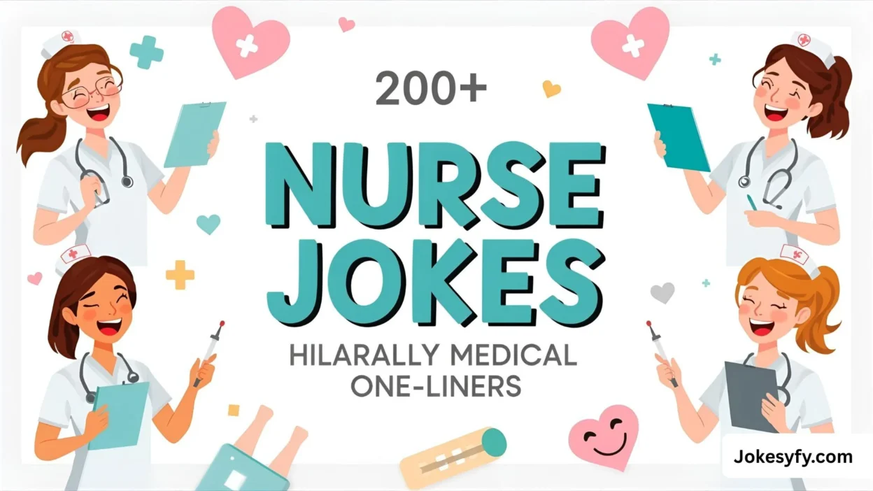 200+ Nurse Jokes Hilarious Medical One-Liners