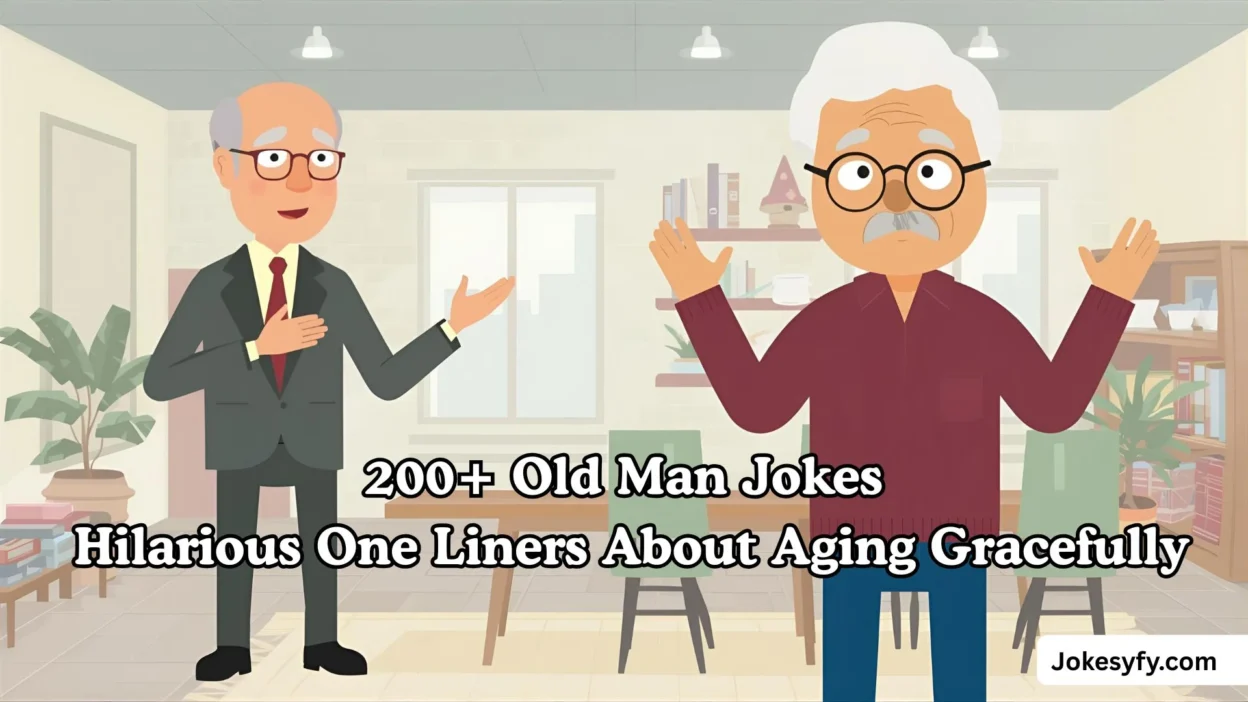 200+ Old Man Jokes Hilarious One Liners About Aging Gracefully
