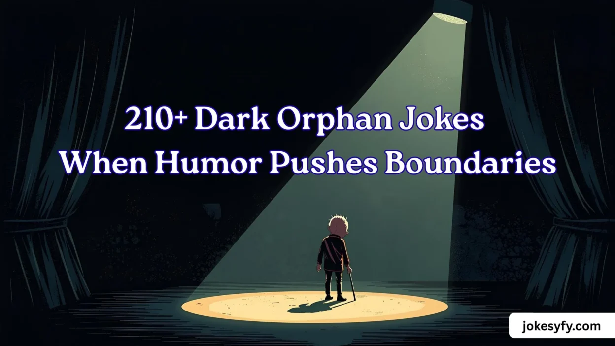 210+ Dark Orphan Jokes When Humor Pushes Boundaries 🎭