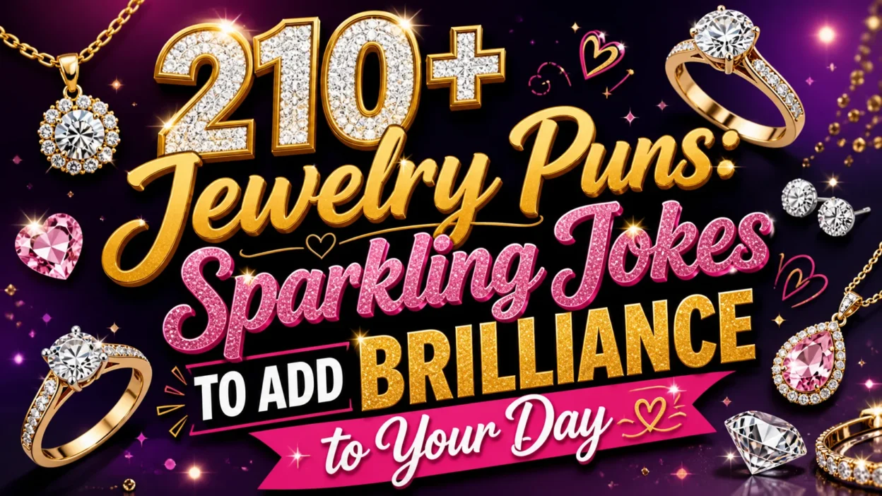 210+ Jewelry Puns Sparkling Jokes to Add Brilliance to Your Day