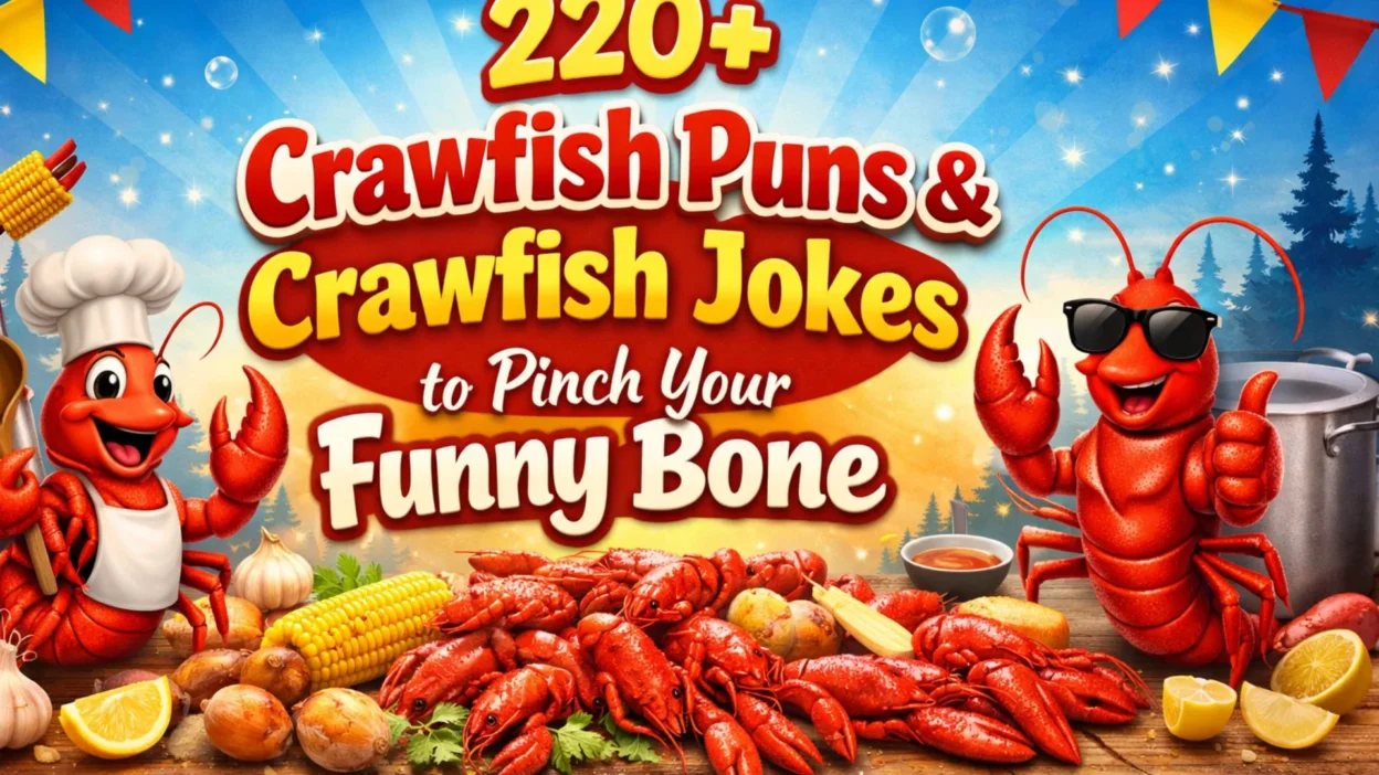 220+ Crawfish Puns & Crawfish Jokes to Pinch Your Funny Bone