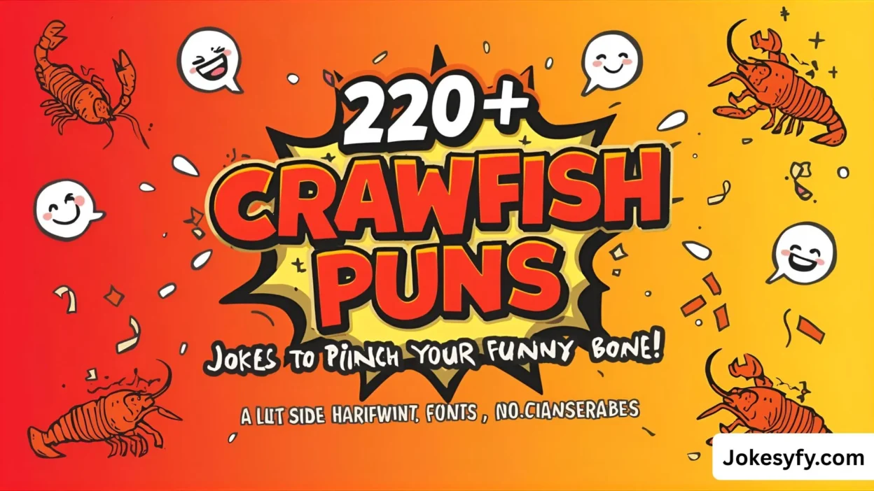 220+ Crawfish Puns Jokes to Pinch Your Funny Bone