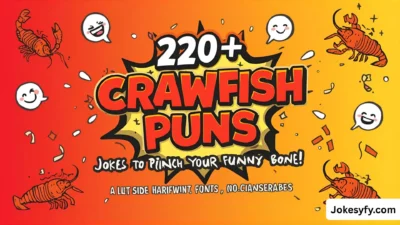 220+ Crawfish Puns Jokes to Pinch Your Funny Bone
