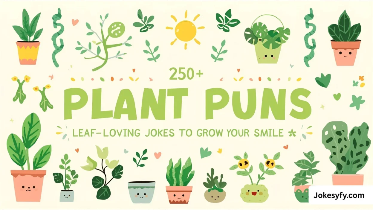 250+ Plant Puns Leaf-Loving Jokes to Grow Your Smile 🌿