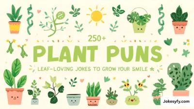 250+ Plant Puns Leaf-Loving Jokes to Grow Your Smile 🌿