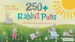 250+ Rabbit Puns Hare-larious Jokes to Hop Up Your Day! 🐰