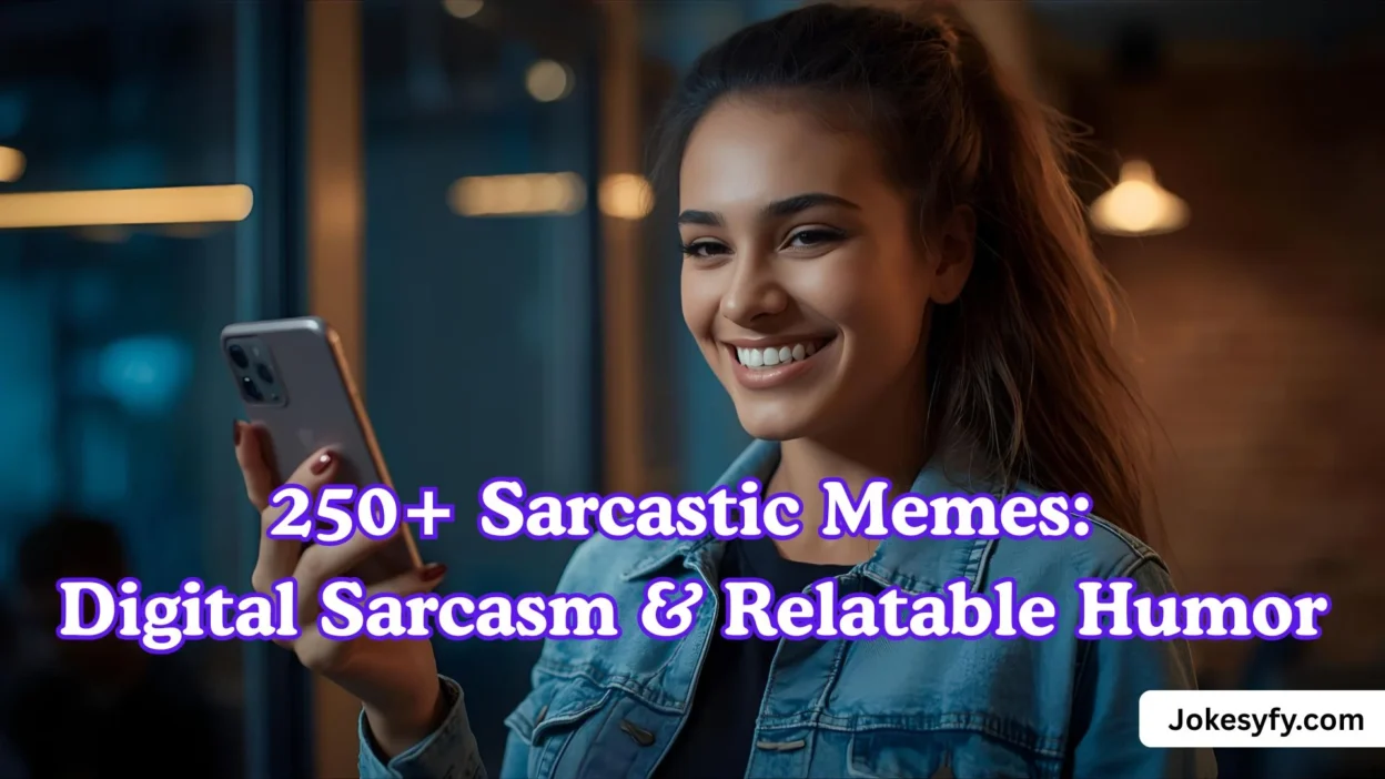 250+ Sarcastic Memes Digital Sarcasm & Relatable Humor 😏