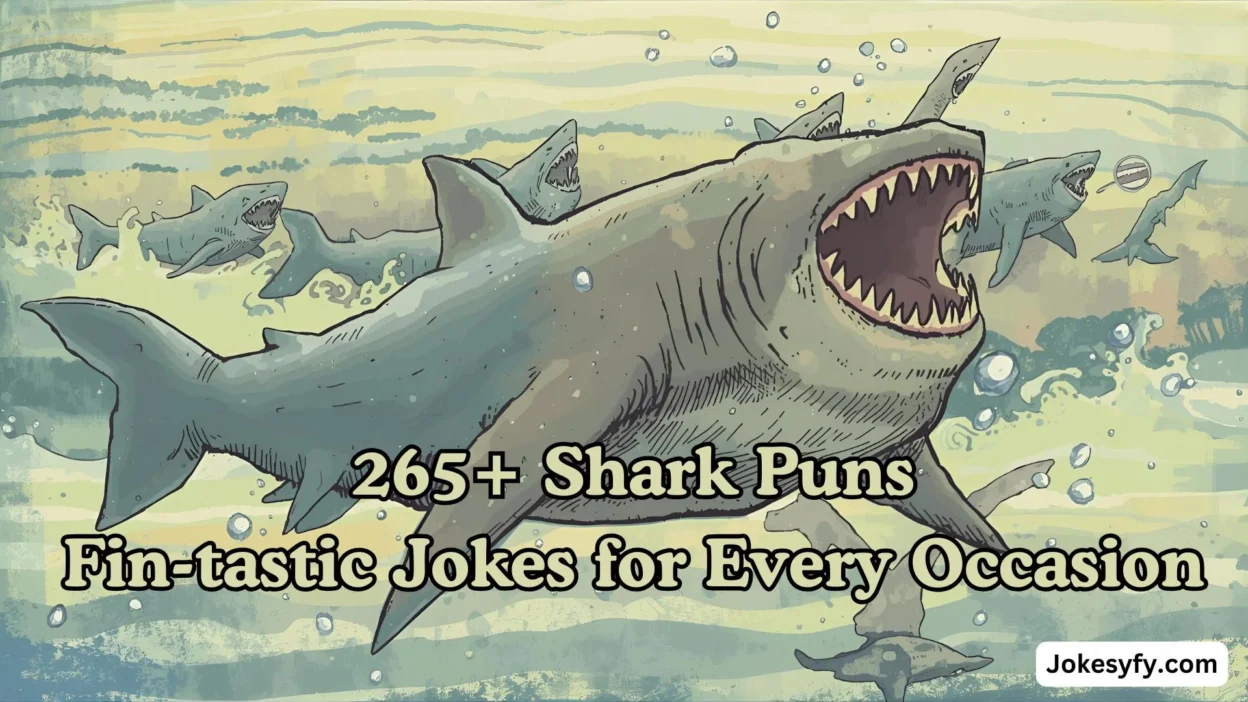 265+ Shark Puns Fin-tastic Jokes for Every Occasion 🦈