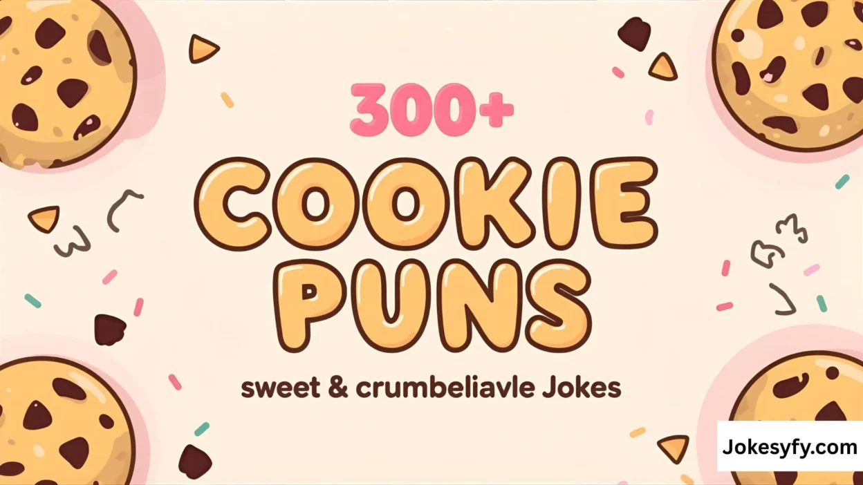 300+ Cookie Puns Sweet & Crumbelievable Jokes