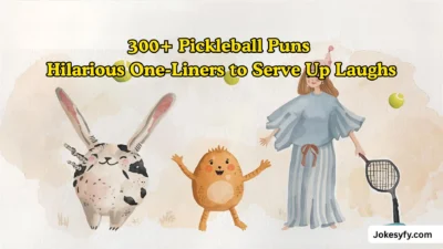300+ Pickleball Puns Hilarious One-Liners to Serve Up Laughs🎾