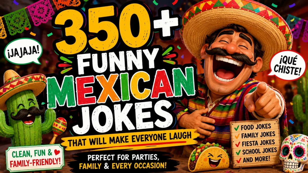 350+ Funny Mexican Jokes That Will Make Everyone Laugh 🇲🇽