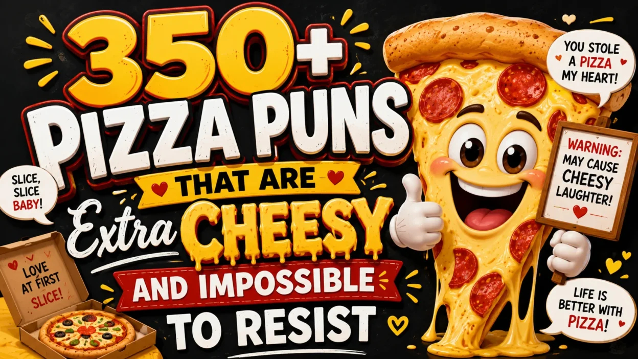 350+ Pizza Puns That Are Extra Cheesy and Impossible to Resist