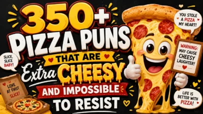 350+ Pizza Puns That Are Extra Cheesy and Impossible to Resist