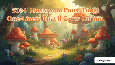 510+ Mushroom Puns Fungi One-Liners That'll Grow On You