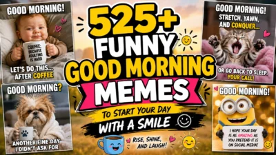 525+ Funny Good Morning Memes to Start Your Day With a Smile