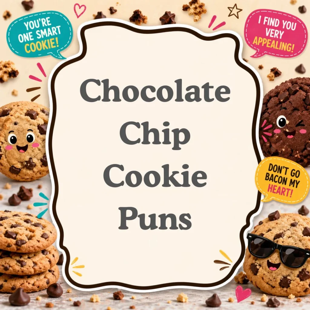 Chocolate Chip Cookie Puns 🍫