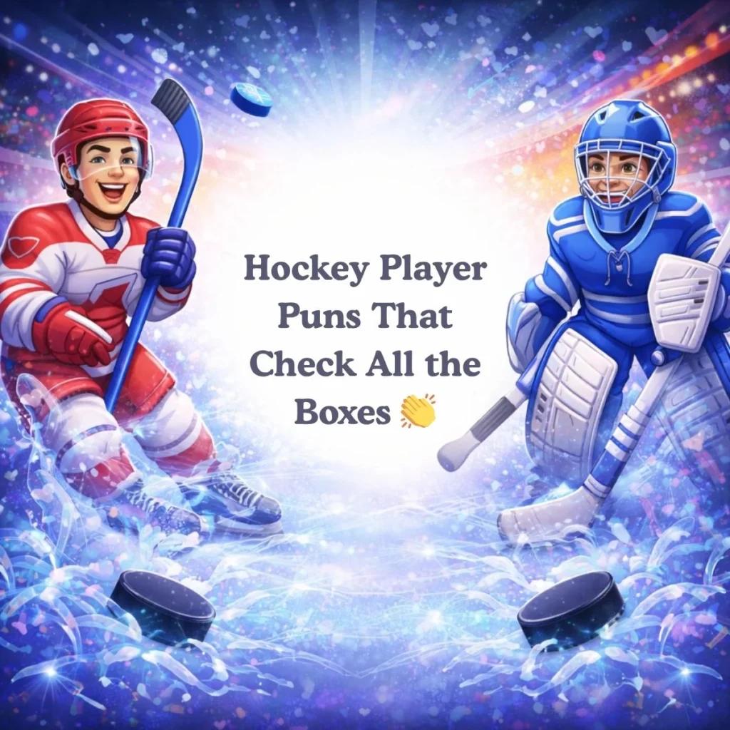 Hockey Player Puns That Check All the Boxes 👏