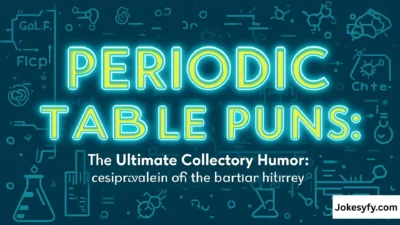 Periodic Table Puns The Ultimate Collection of Chemistry Humor
