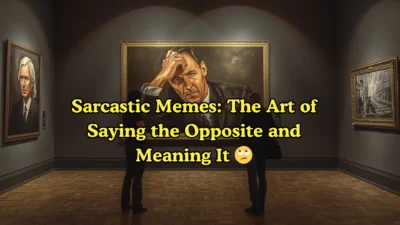Sarcastic Memes The Art of Saying the Opposite and Meaning It 🙄