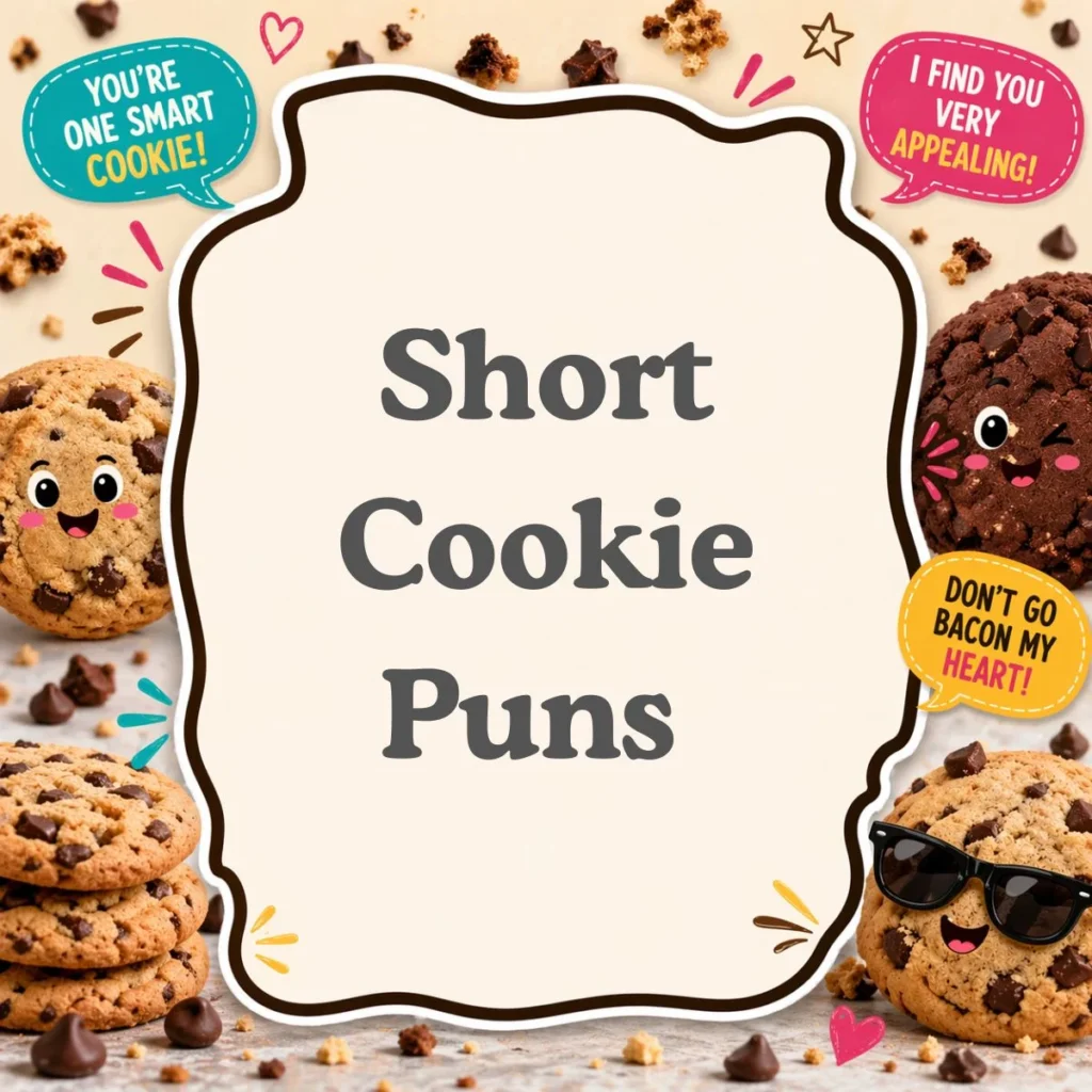 Short Cookie Puns