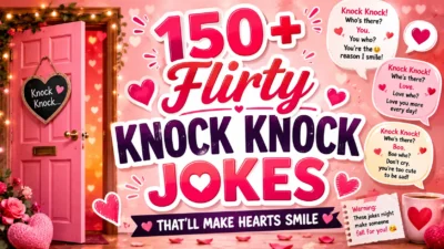 150+ Flirty Knock Knock Jokes That’ll Make Hearts Smile 💕