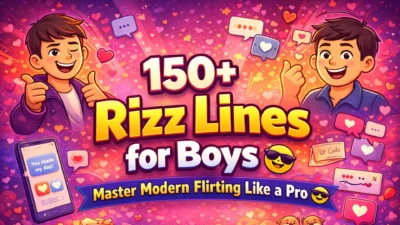 150+ Rizz Lines for Boys Master Modern Flirting Like a Pro 😎