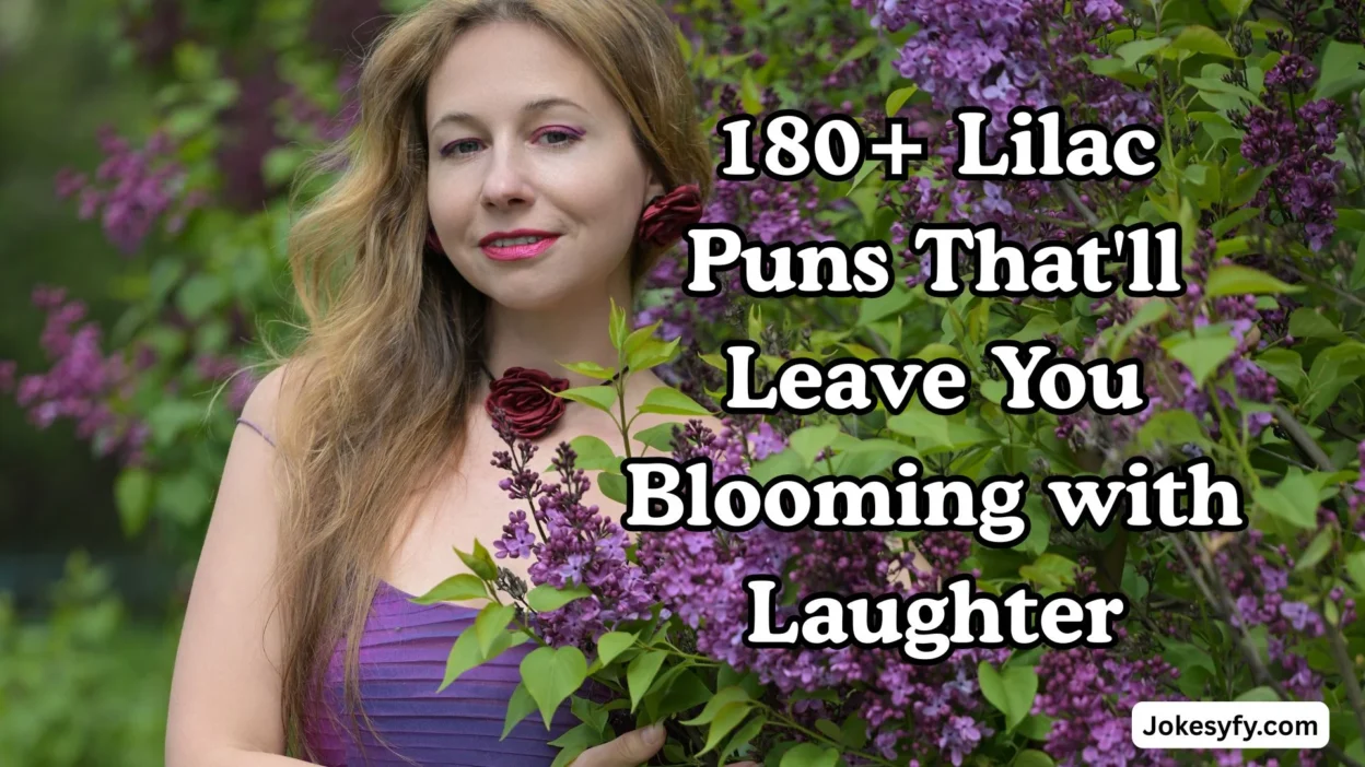180+ Lilac Puns That'll Leave You Blooming with Laughter