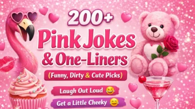 200+ Pink Jokes & One-Liners (Funny, Dirty & Cute Picks)