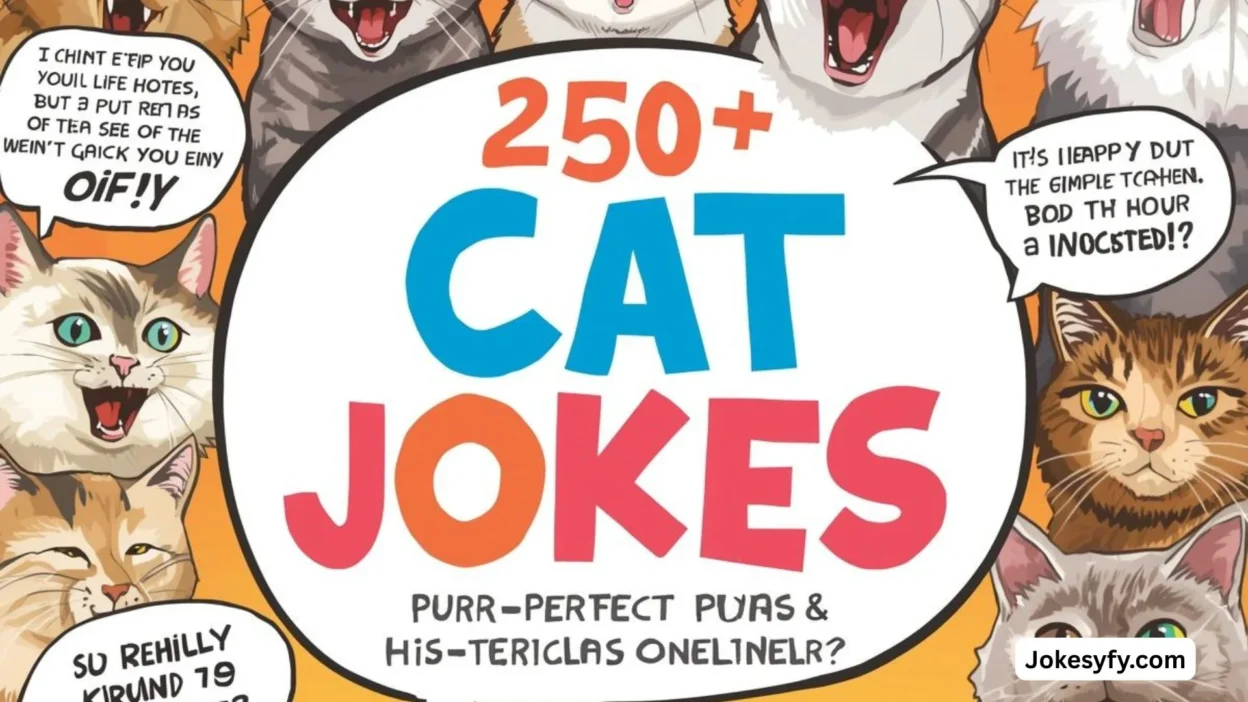 250+ Cat Jokes Purr-fect Puns & Hiss-terical One-Liners