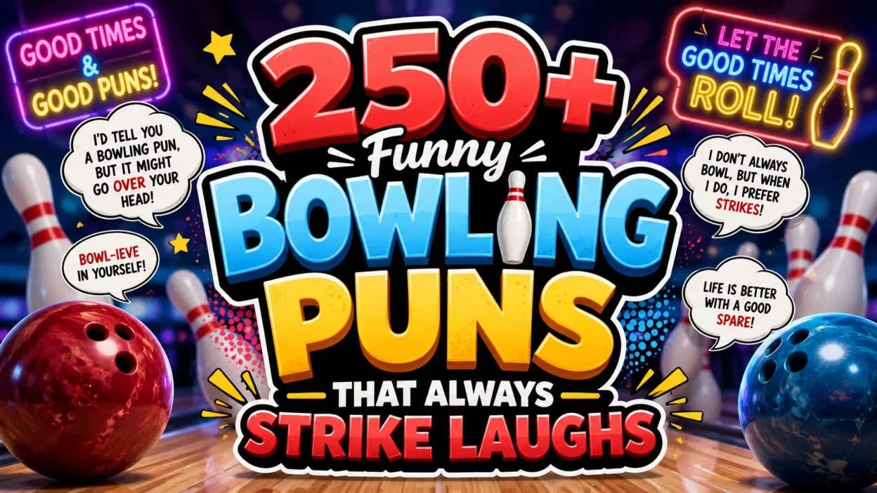 250+ Funny Bowling Puns That Always Strike Laughs