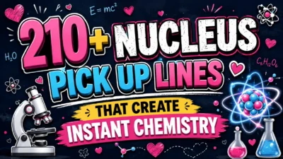 250+ Nucleus Pick Up Lines That Create Instant Chemistry 🔬❤️