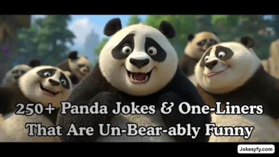 250+ Panda Jokes & One-Liners That Are Un-Bear-ably Funny