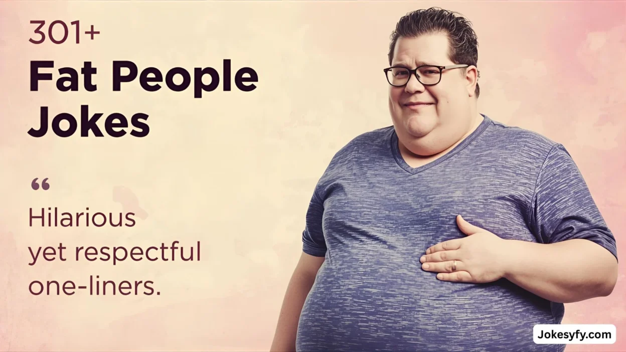 301+ Fat People Jokes Hilarious Yet Respectful One-Liners 😂