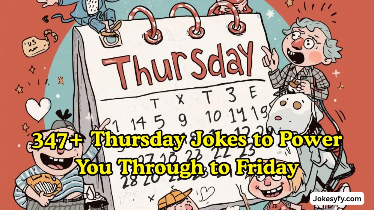 347+ Thursday Jokes to Power You Through to Friday