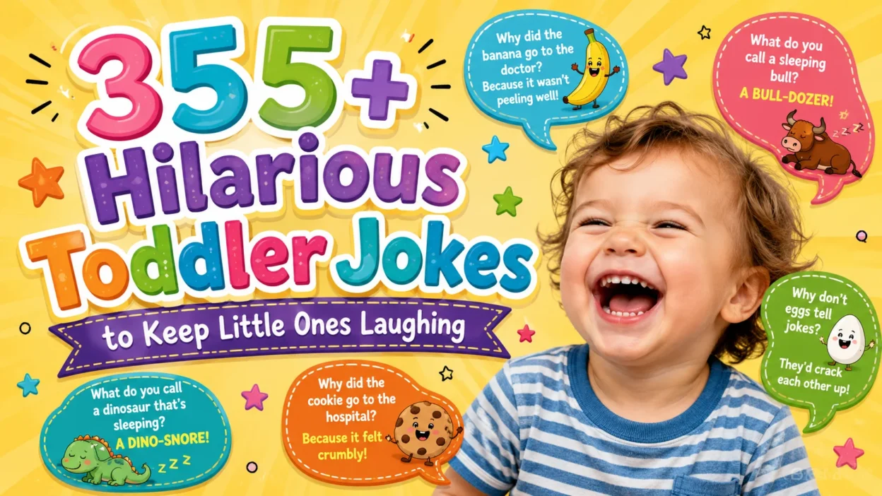 355+ Hilarious Toddler Jokes to Keep Little Ones Laughing