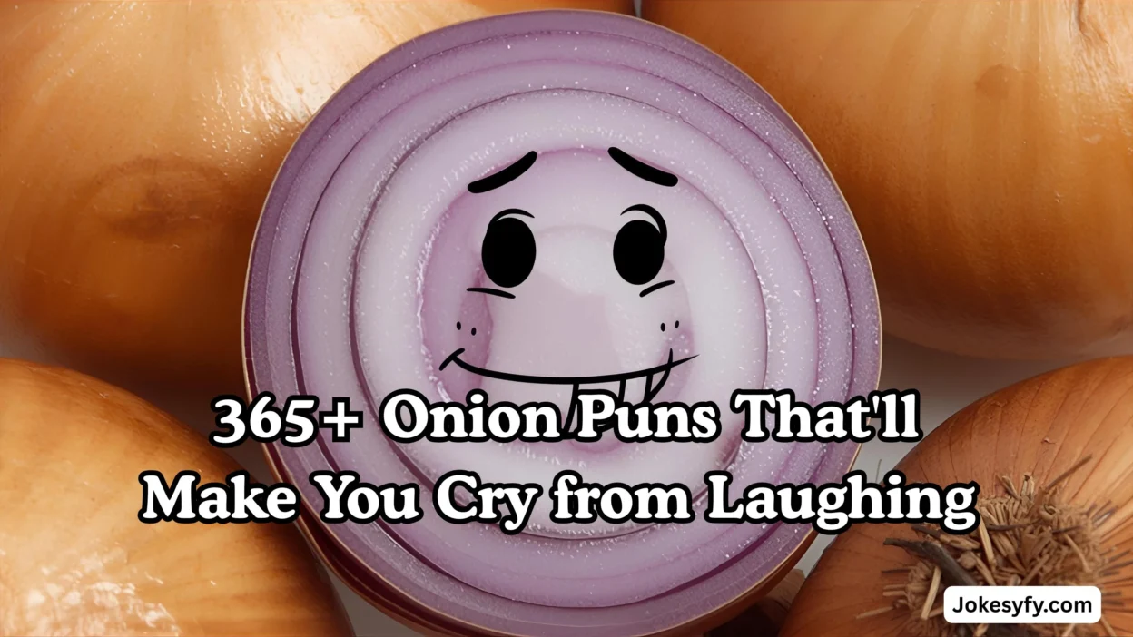 365+ Onion Puns That'll Make You Cry from Laughing 🧅