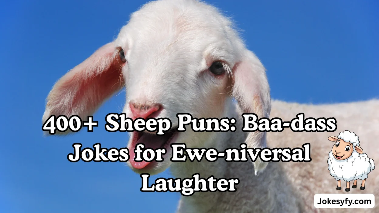 400+ Sheep Puns Baa-dass Jokes for Ewe-niversal Laughter