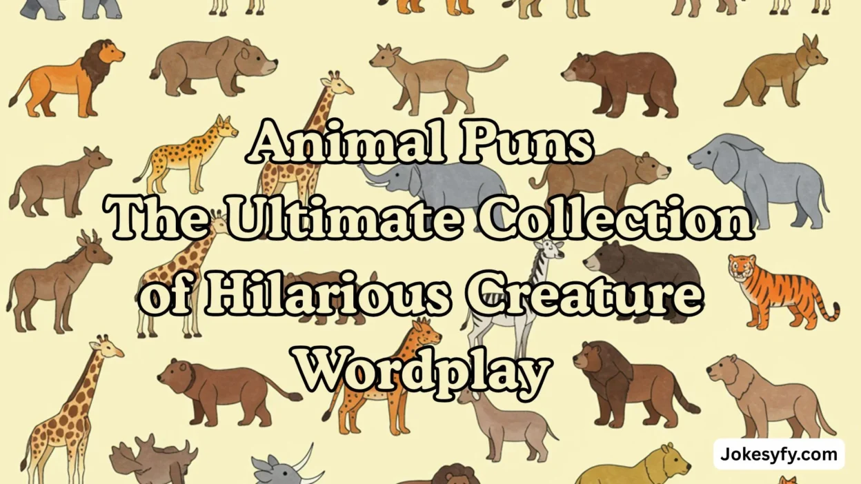 Animal Puns The Ultimate Collection of Hilarious Creature Wordplay 🐾